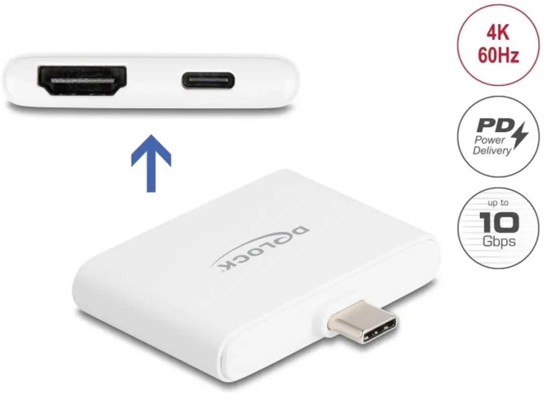 Delock USB-C naar HDMI Adapter 4K 60Hz