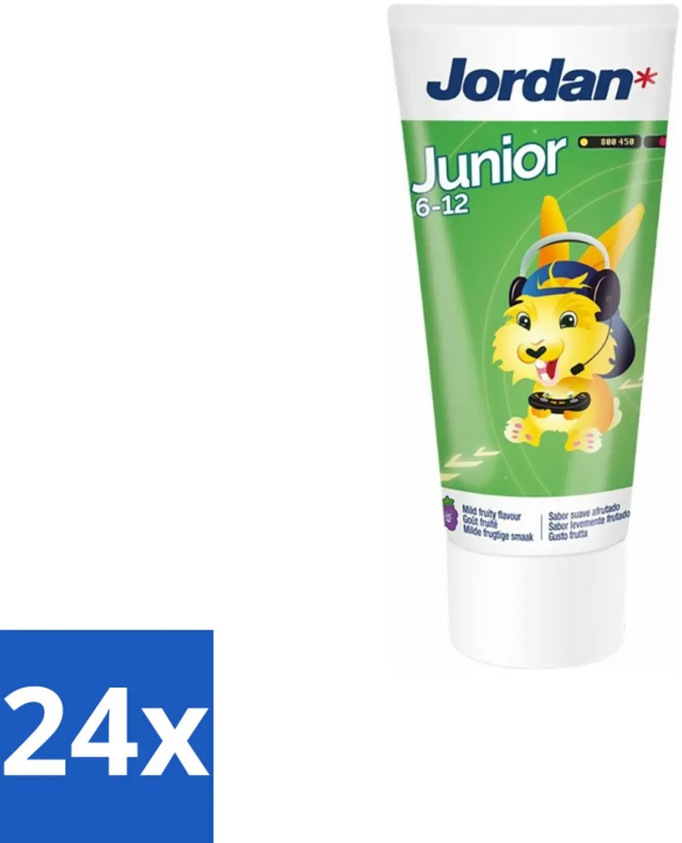 Jordan Junior Tandpasta 50ml