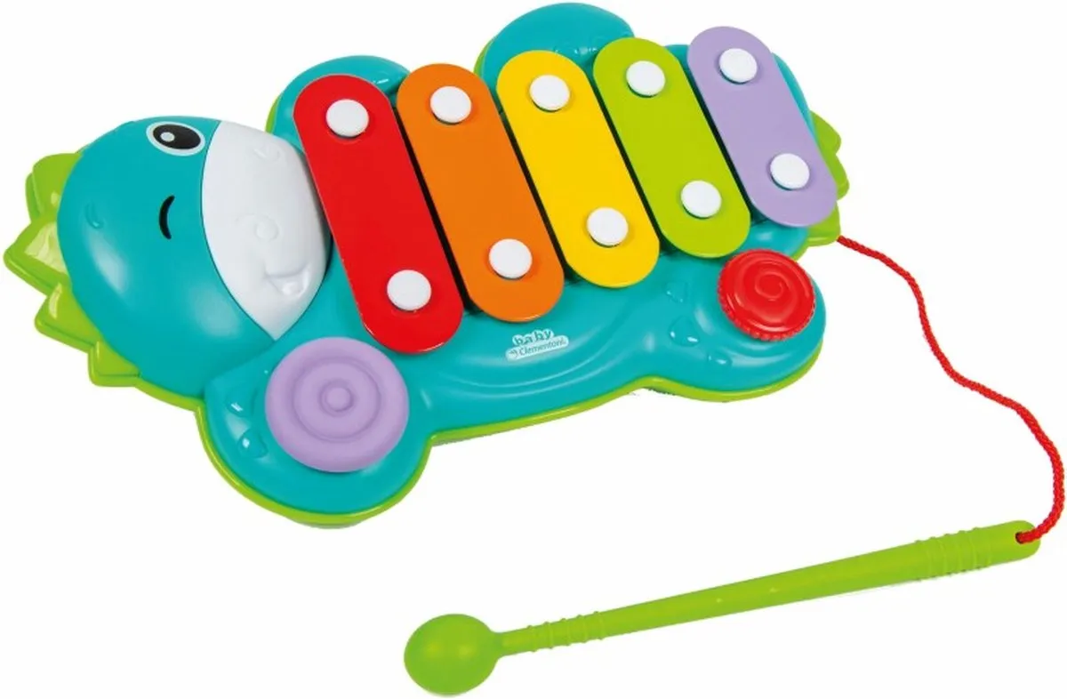 Clementoni Xylo Dino Speelgoedinstrument - Multicolor - afbeelding 6 van 6