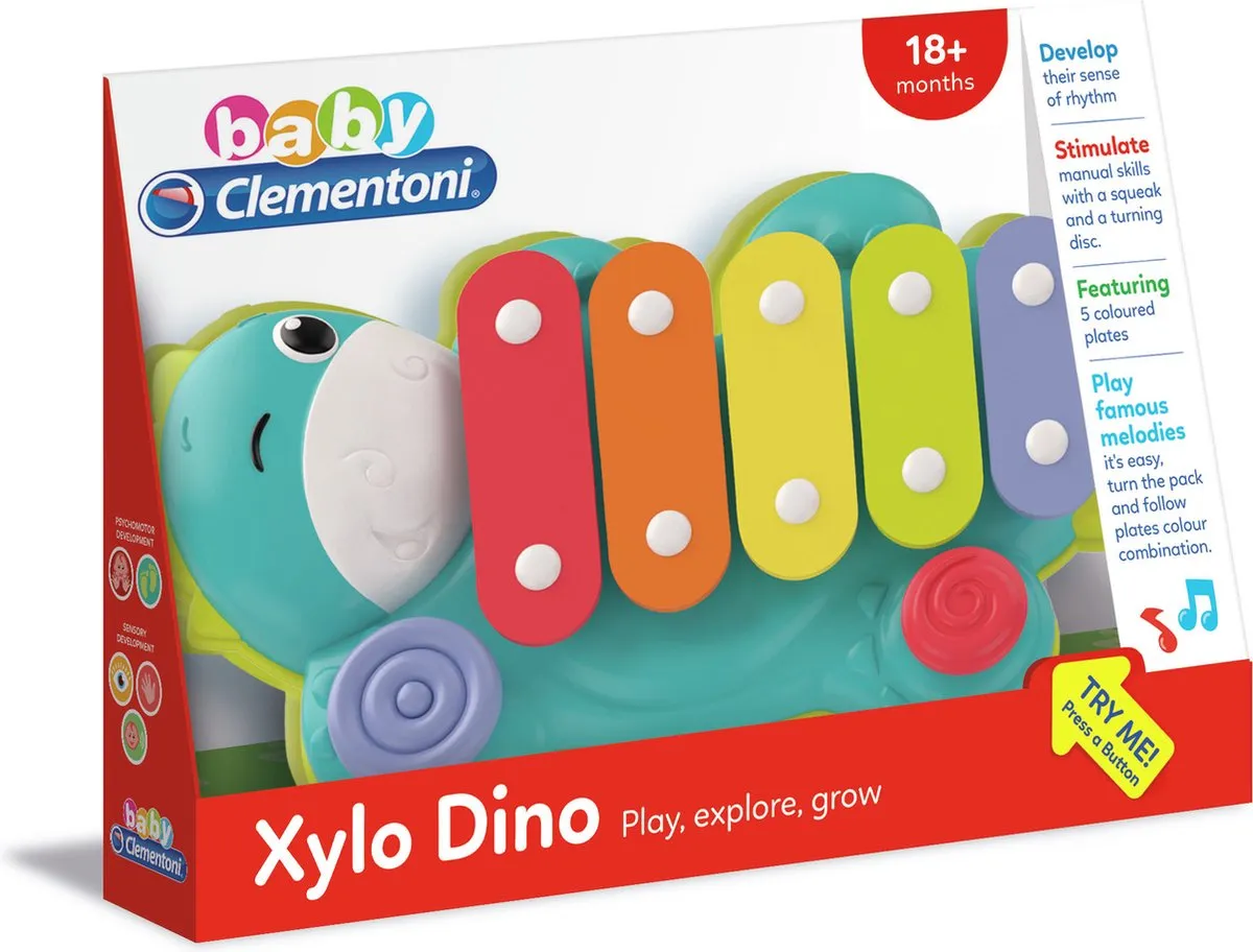 Clementoni Xylo Dino Speelgoedinstrument