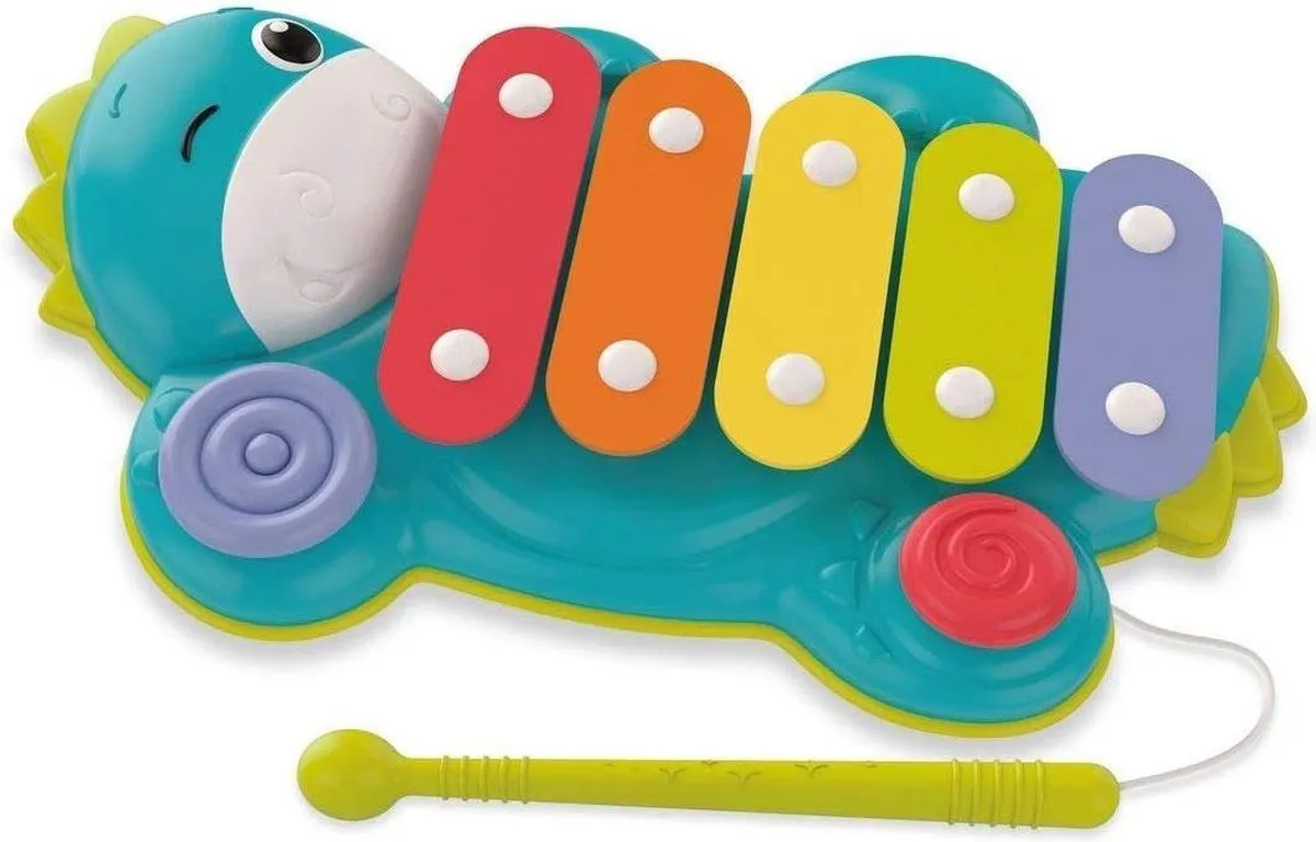 Clementoni Xylo Dino Speelgoedinstrument - Multicolor