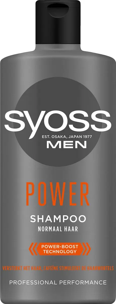 SYOSS Men Power Shampoo - 6x440ml - afbeelding 2 van 6
