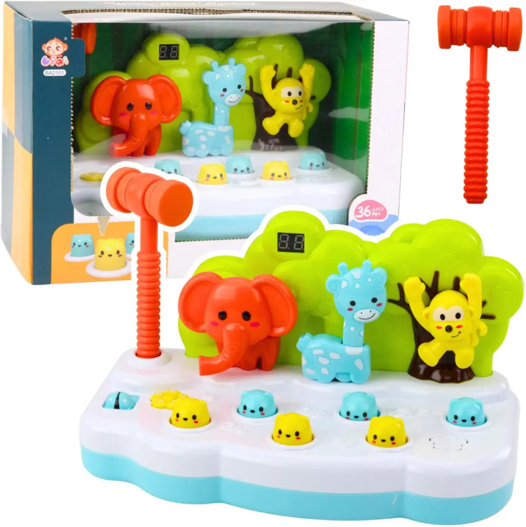 Lean Toys Whack-a-Mole Dieren Behendigheidsspel