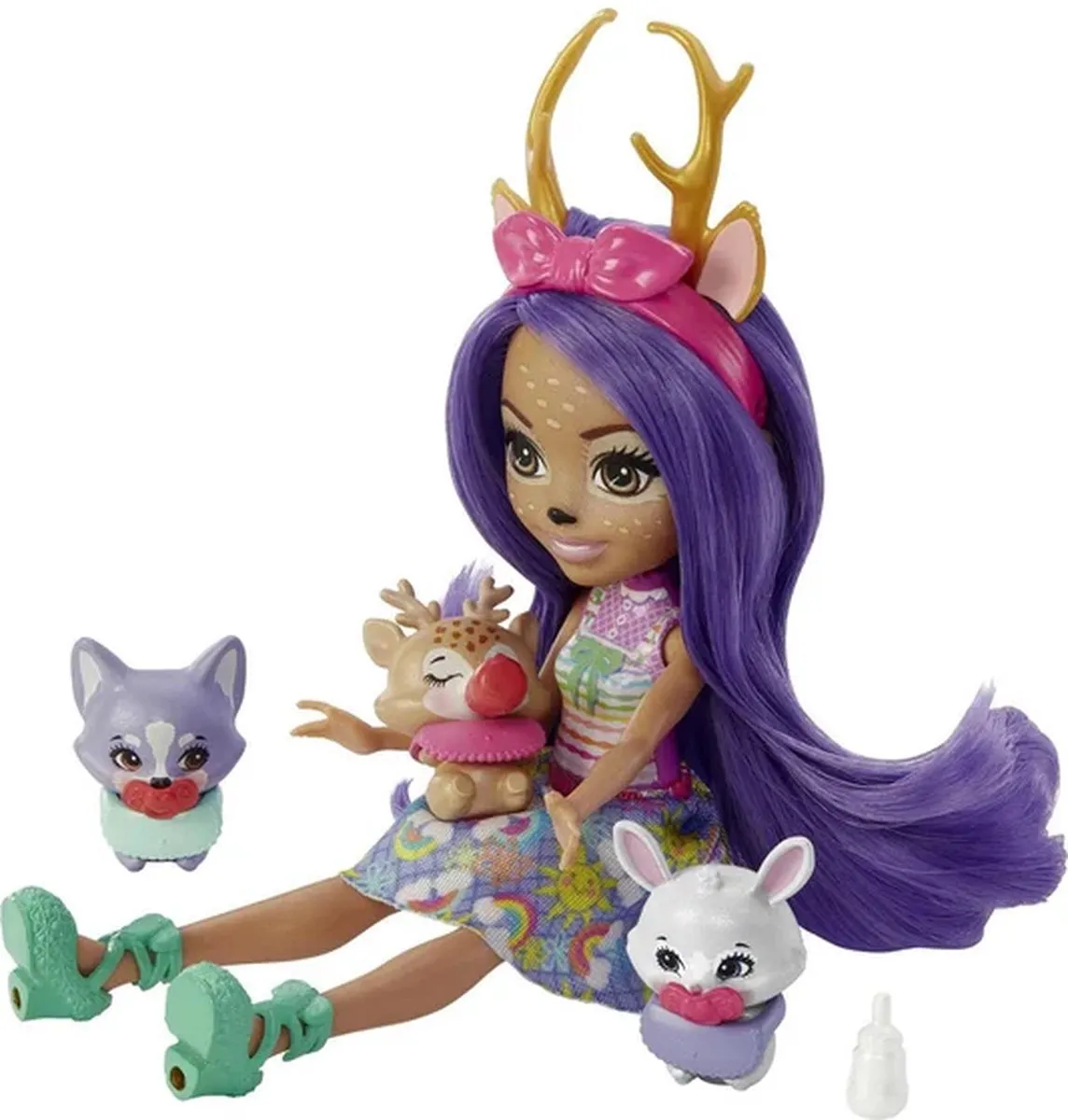 Mattel Enchantimals Danessa Hert Modepop - Multicolor