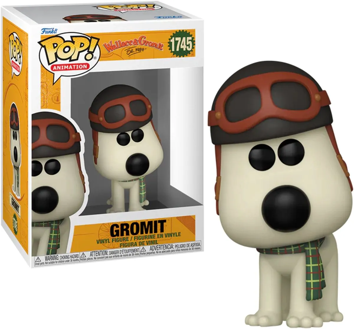 Funko Pop Animation Wallace & Gromit Gromit #1745 - Multi
