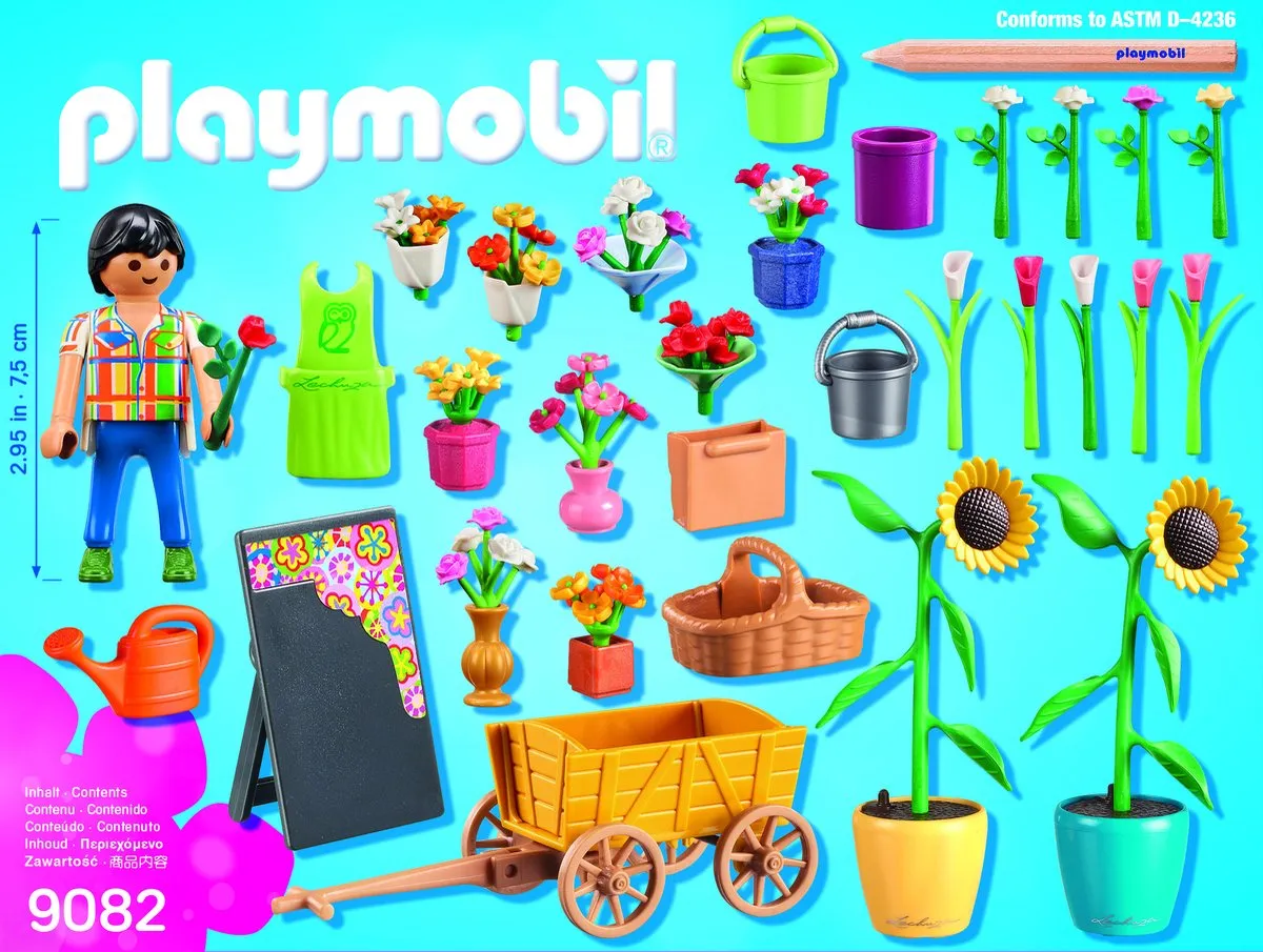 Playmobil Bloemist 9082 - Multicolor