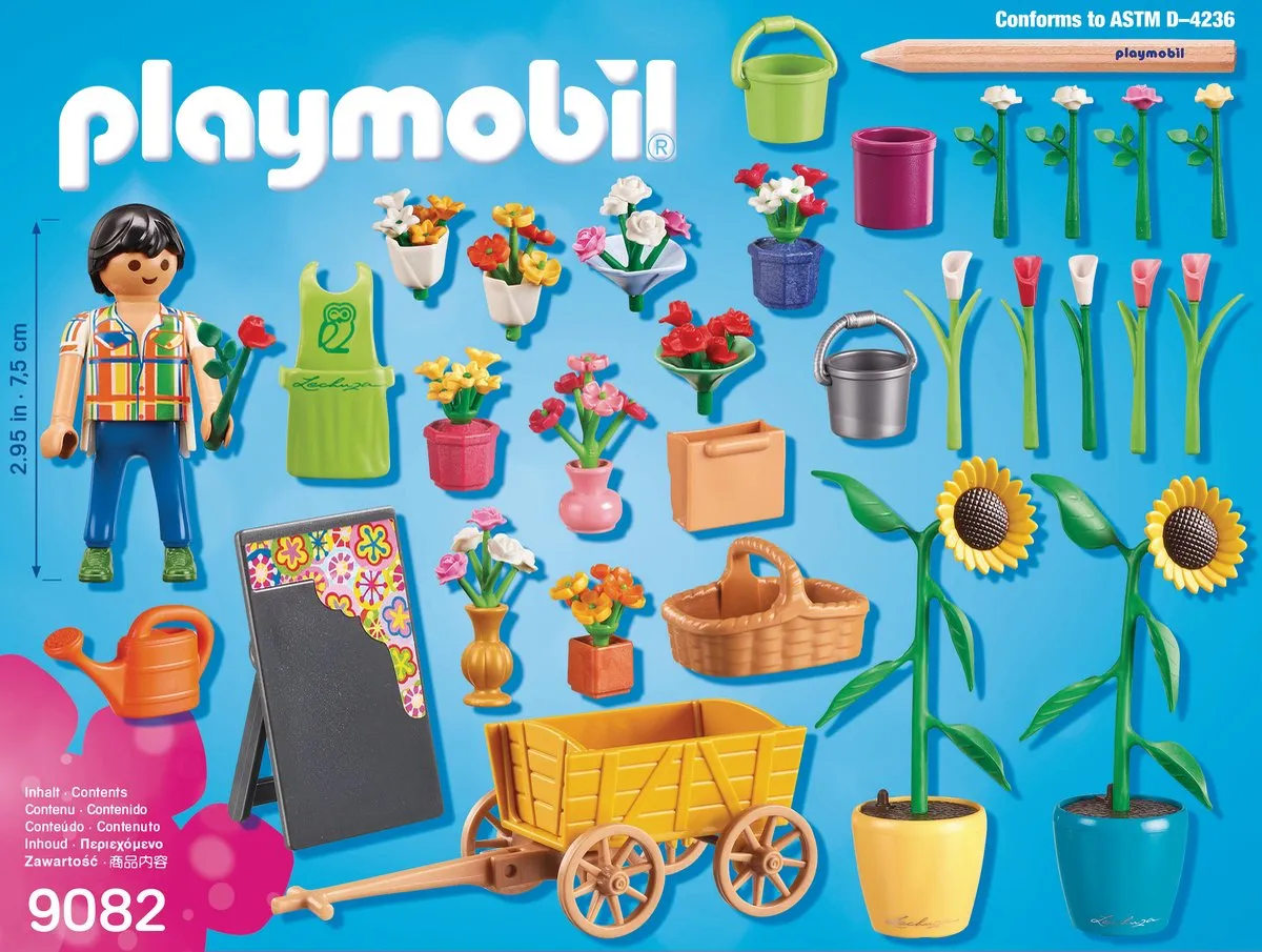 Playmobil Bloemist 9082 - Multicolor - afbeelding 6 van 6