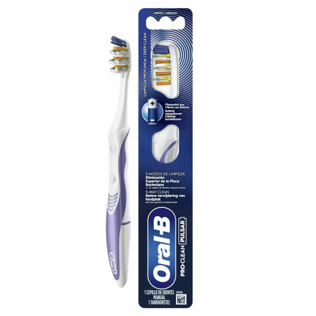 Oral-B Pro-Clean Pulsar Tandenborstel Medium - 3 Stuks