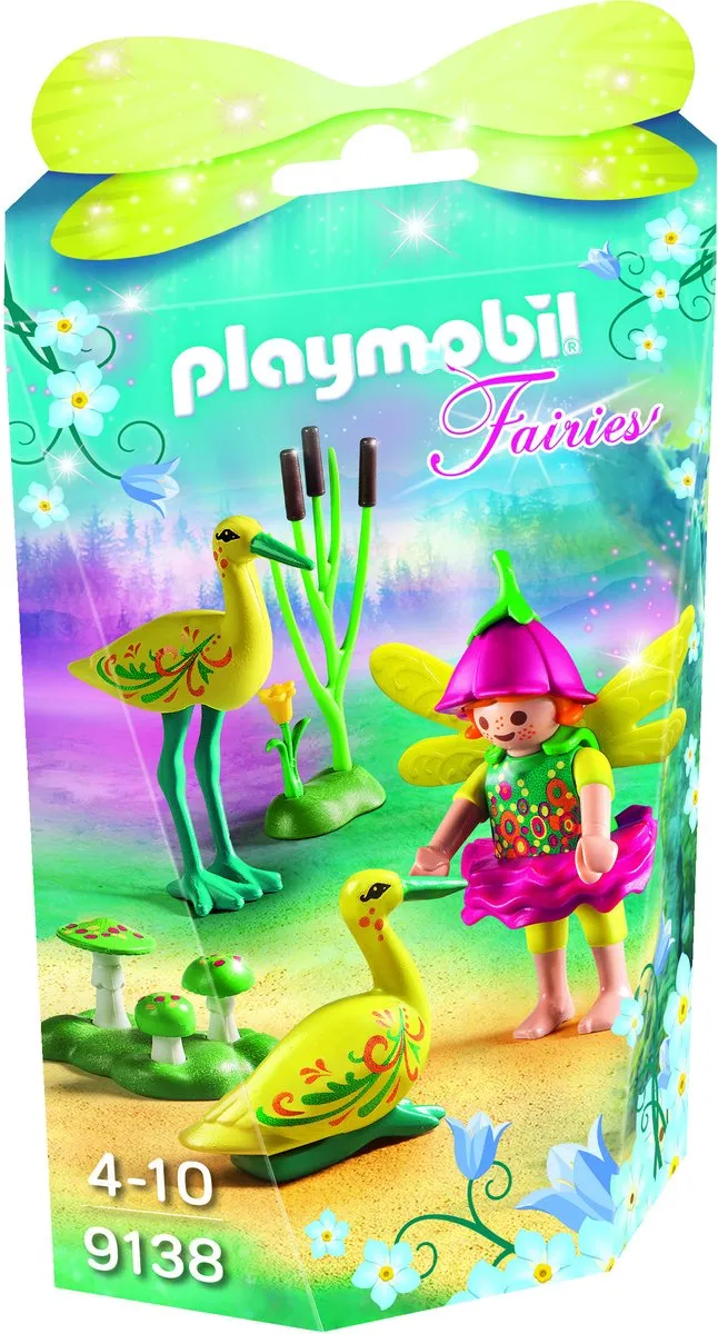Playmobil 9138 Elfje met Ooievaars - Geel - afbeelding 6 van 6