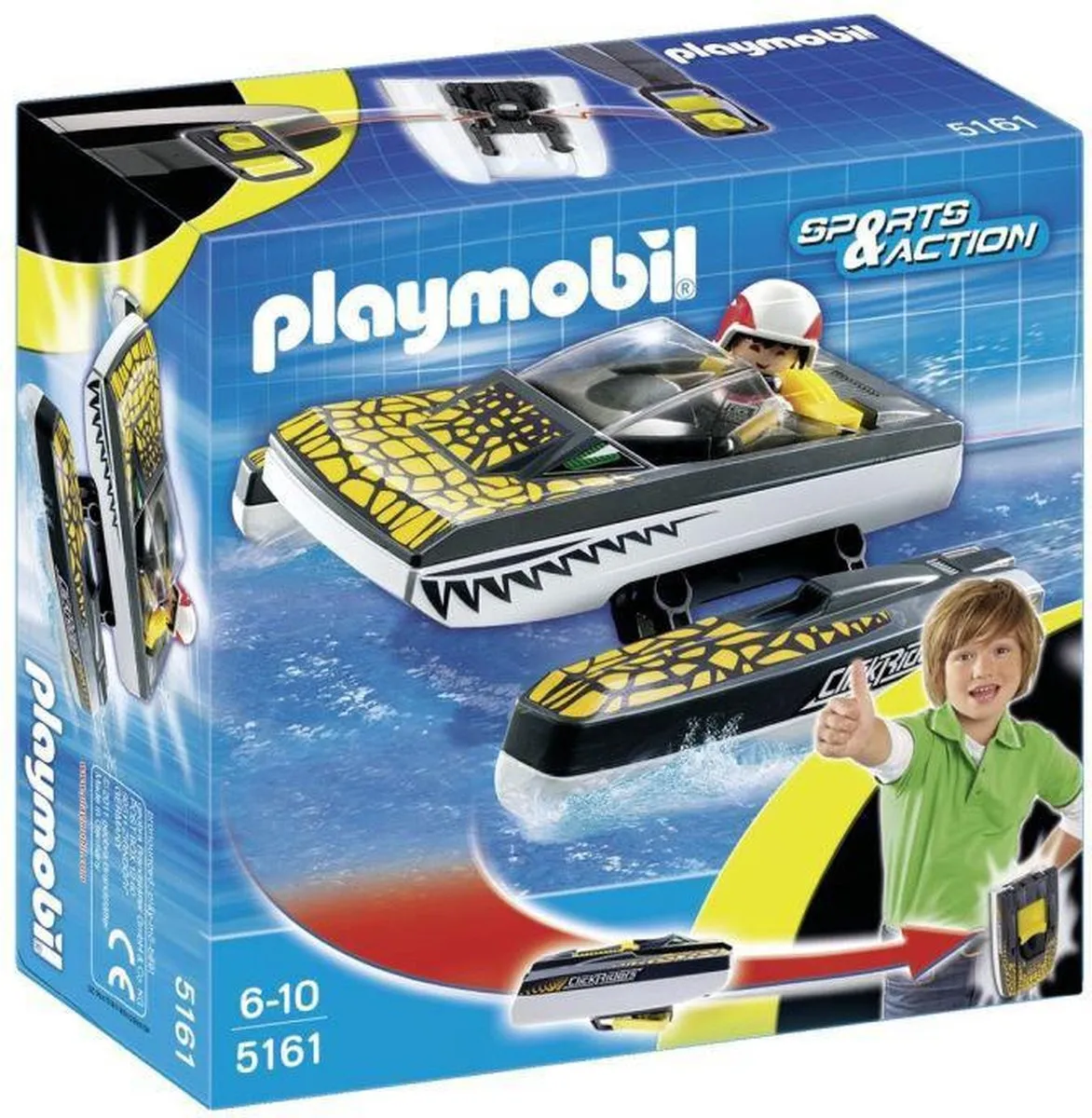 Playmobil Click & Go Croc Speeder 5161