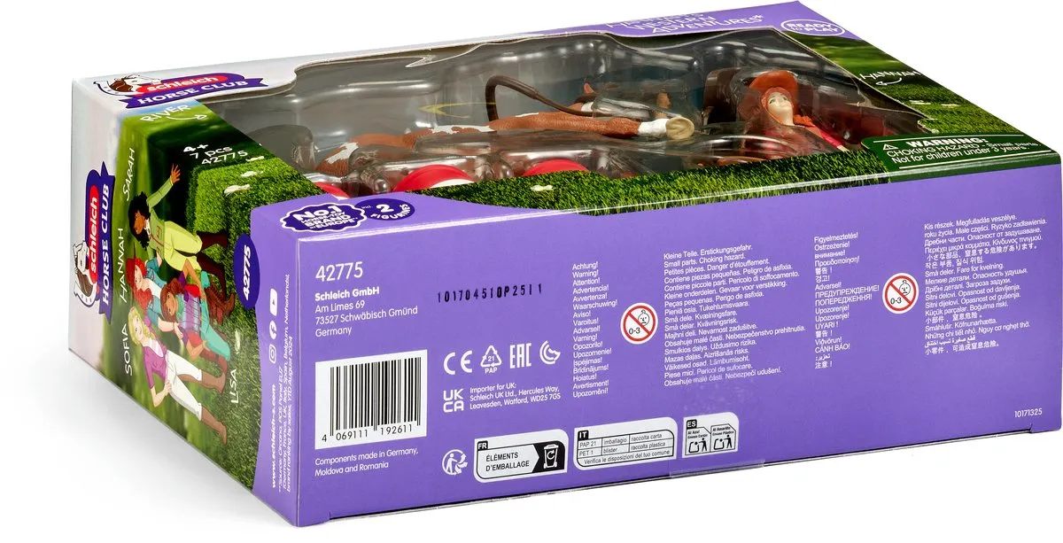Schleich Horse Club Hannah's Westernavontuur 42775 - Multikleur