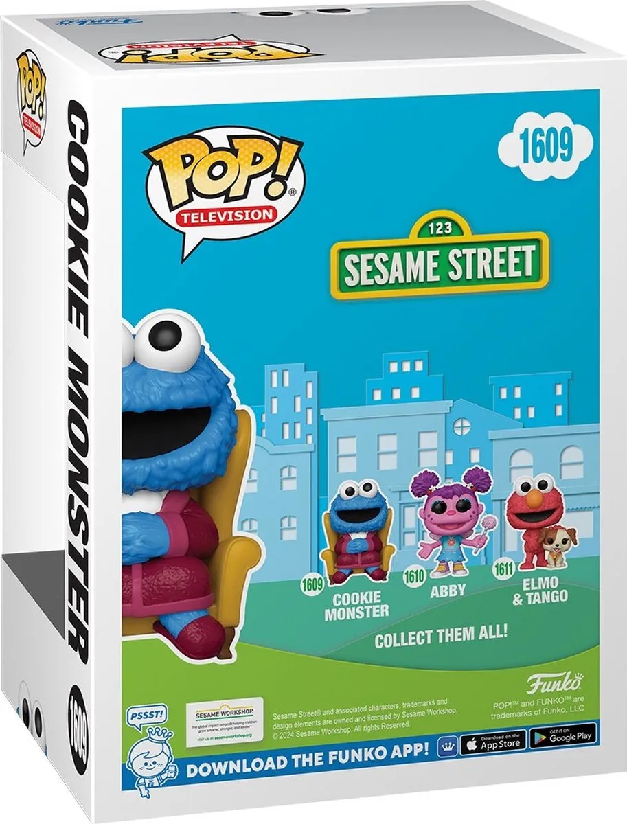 Funko Pop! Cookie Monster 80142 - Vinylfiguur - Multicolor