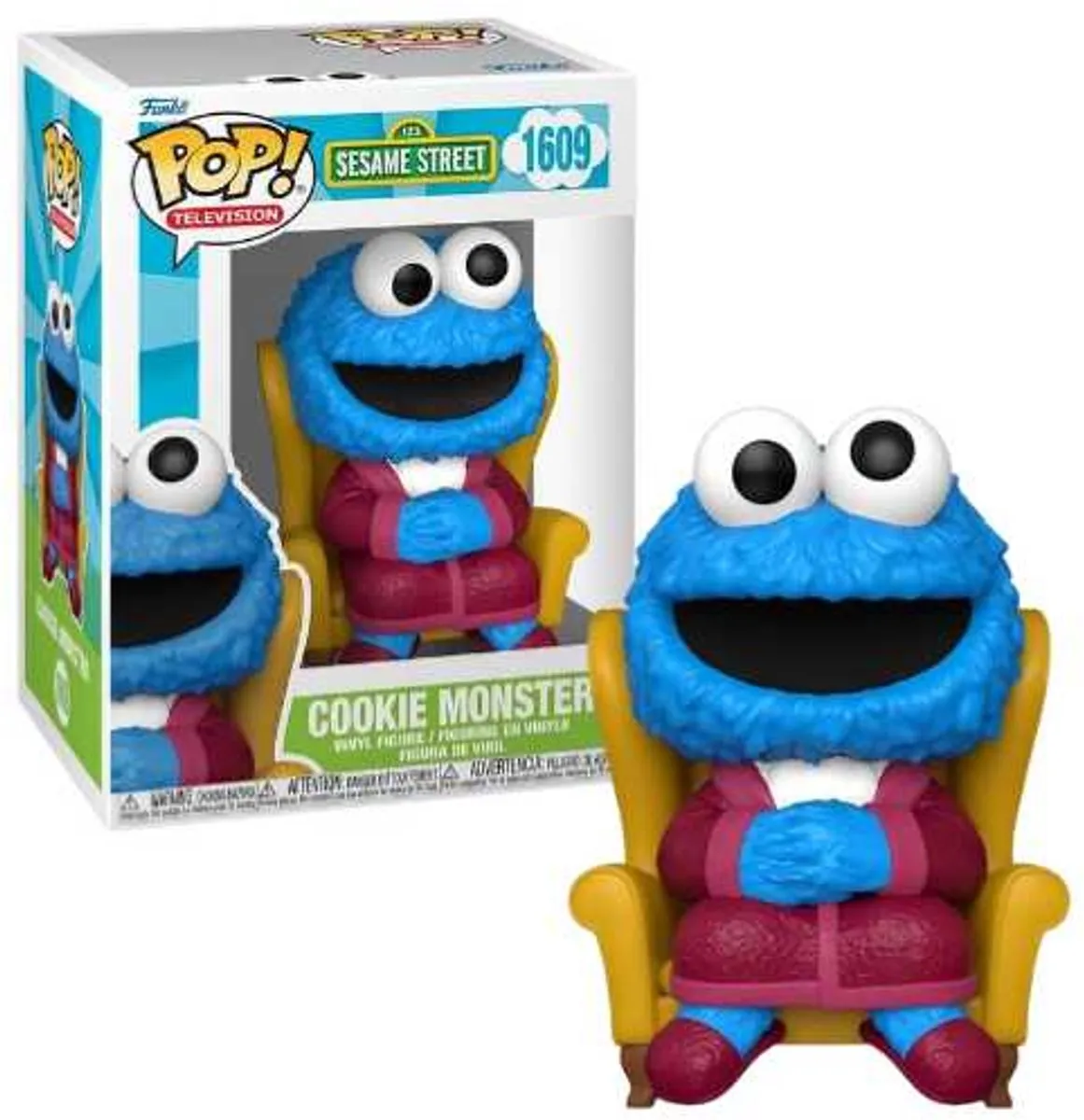 Funko Pop! Cookie Monster 80142 - Vinylfiguur - Multicolor