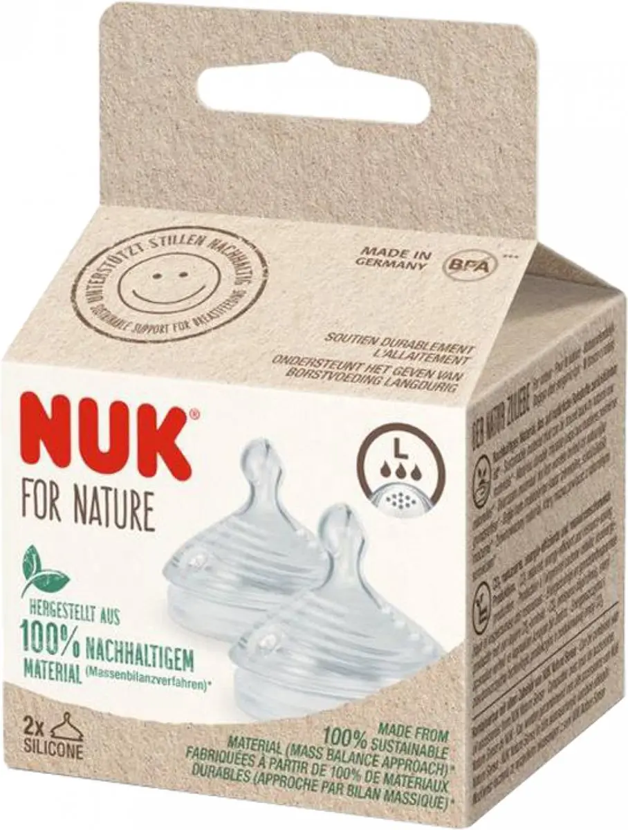 NUK For Nature Siliconen Spenen