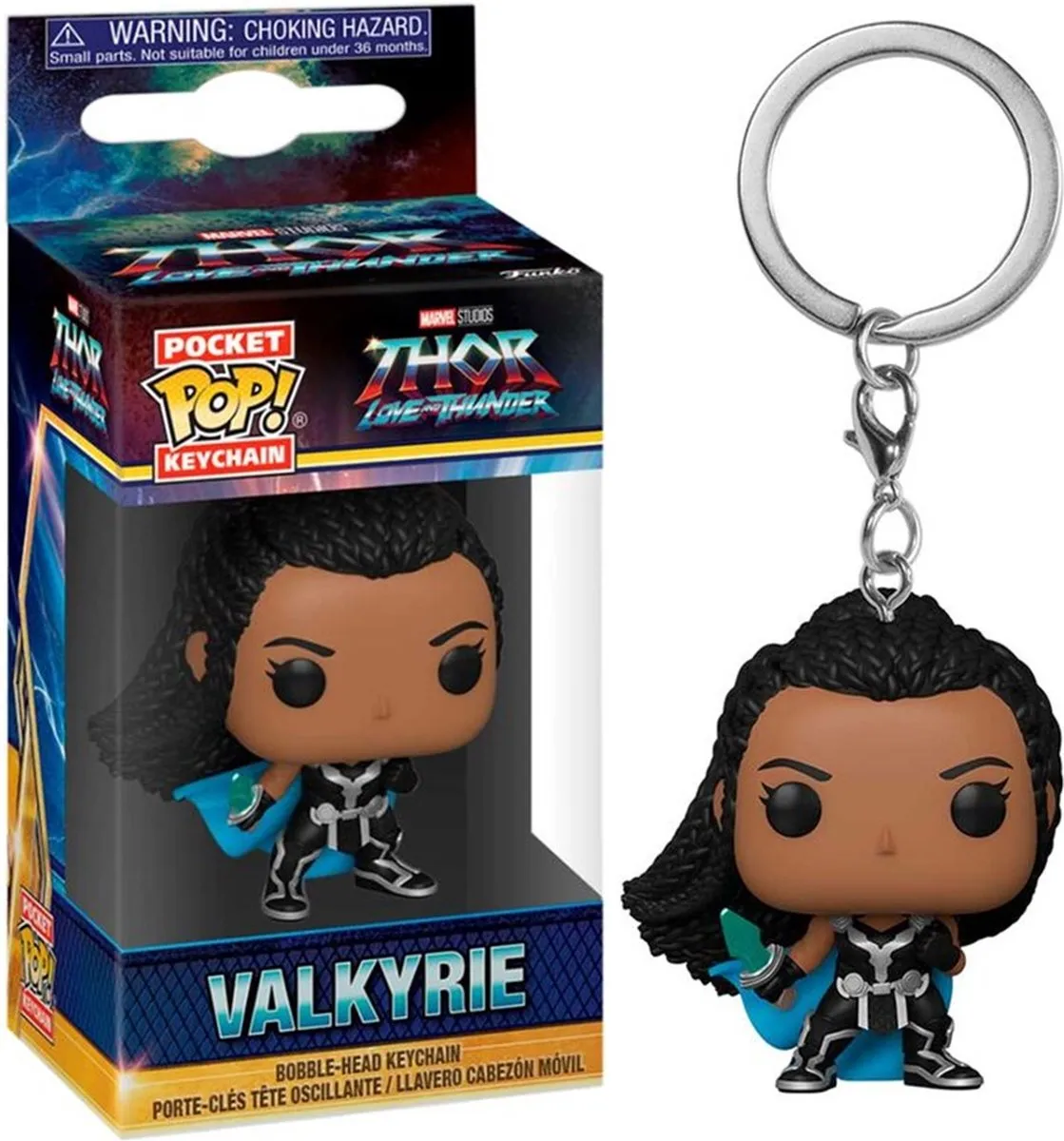 Funko Pocket Pop! Keychain Valkyrie - Thor: Love and Thunder 62418