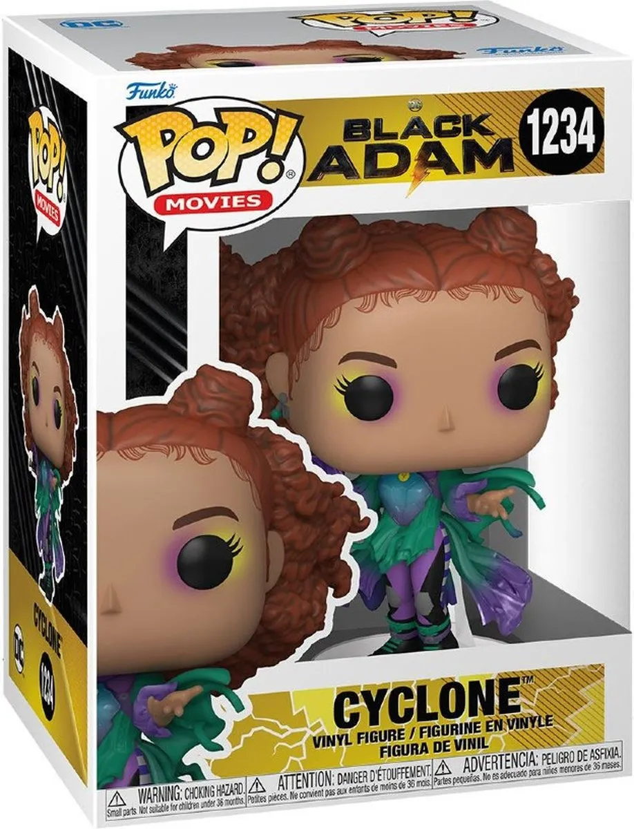 Funko Black Adam POP! Movies Cyclone Verzamelfiguur 64191 - Multicolours