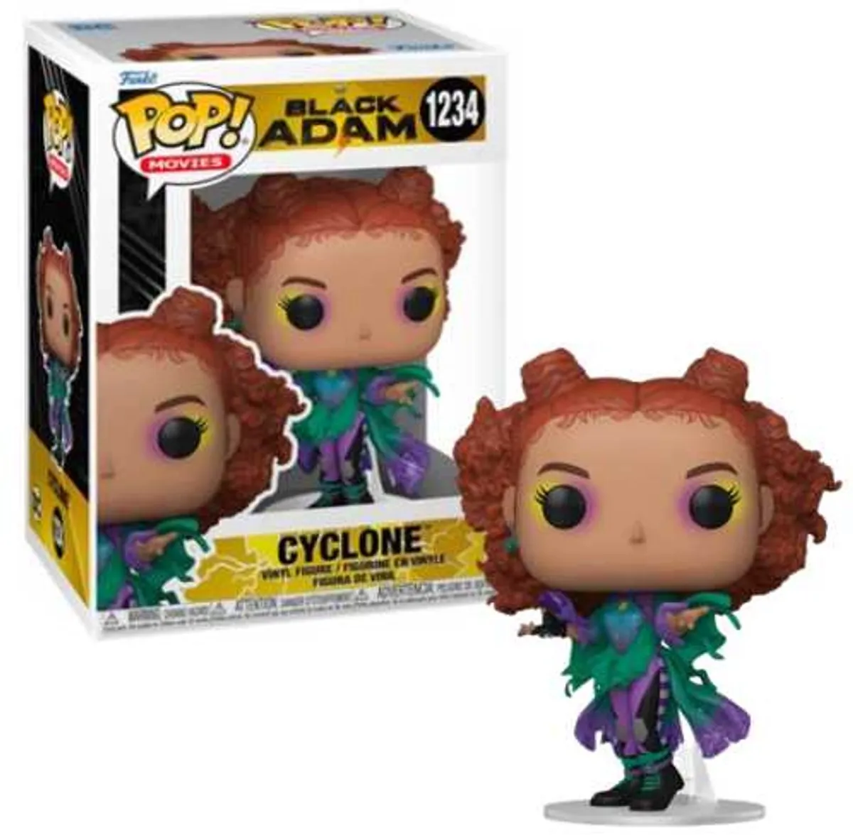 Funko Black Adam POP! Movies Cyclone Verzamelfiguur 64191 - Multicolours