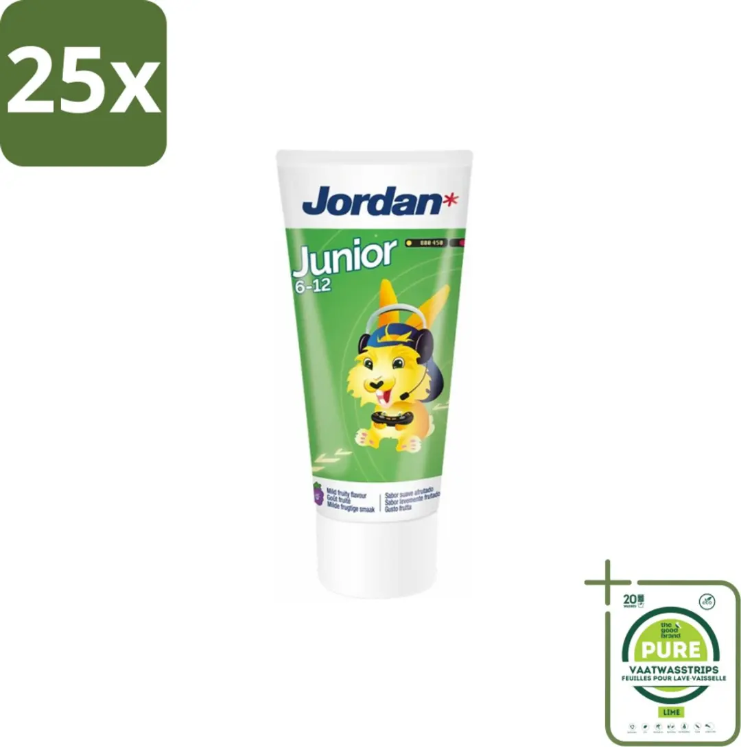 Jordan Junior Tandpasta 50ml