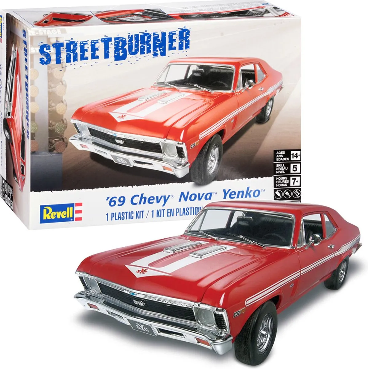 Revell 14423 1969 Chevy Nova Yenko Modelbouwpakket