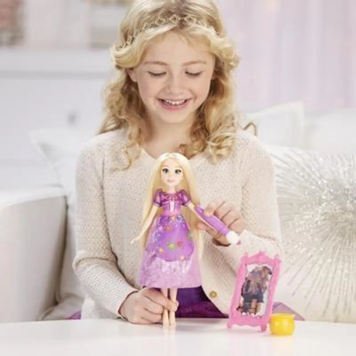 Hasbro Disney Princess Rapunzel Water Reveal Canvas - Meerkleurig