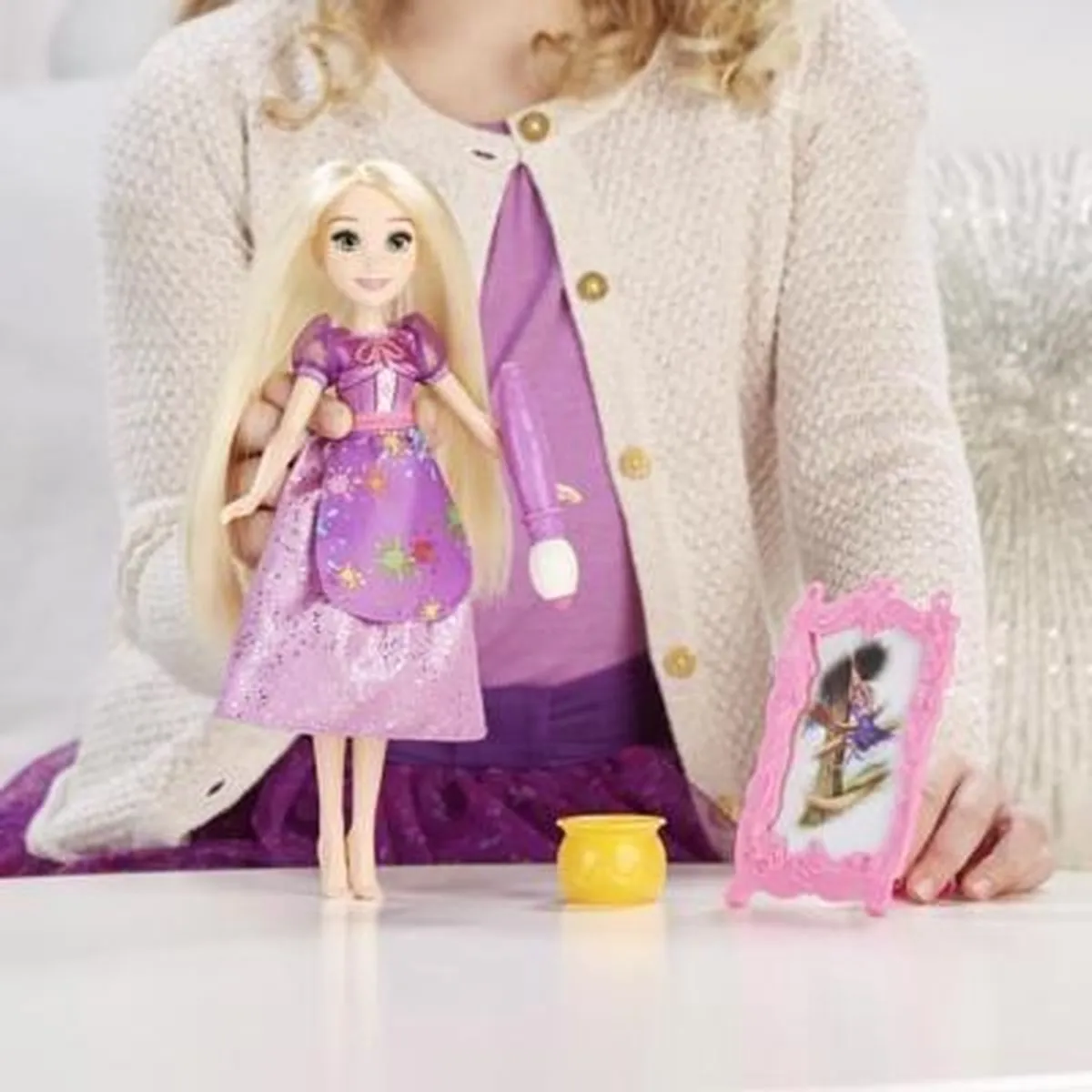 Hasbro Disney Princess Rapunzel Water Reveal Canvas - Meerkleurig