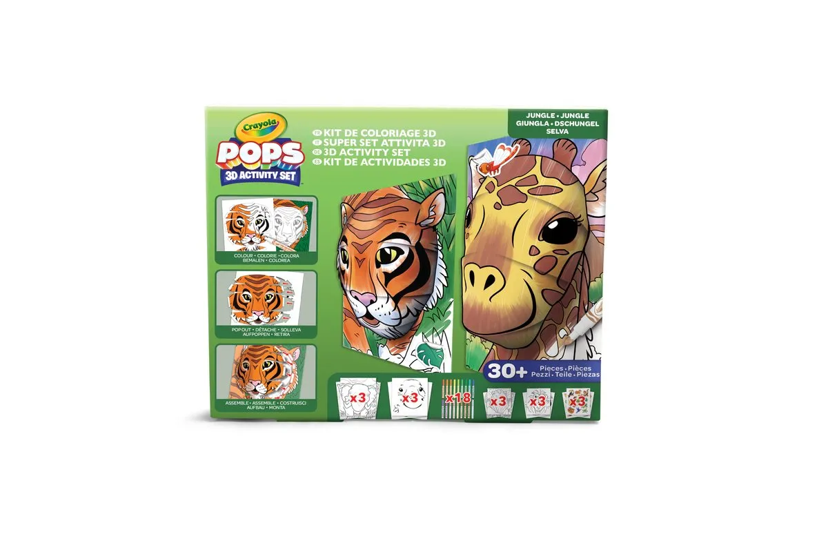 Crayola POPS Hobbypakket Jungle Thema