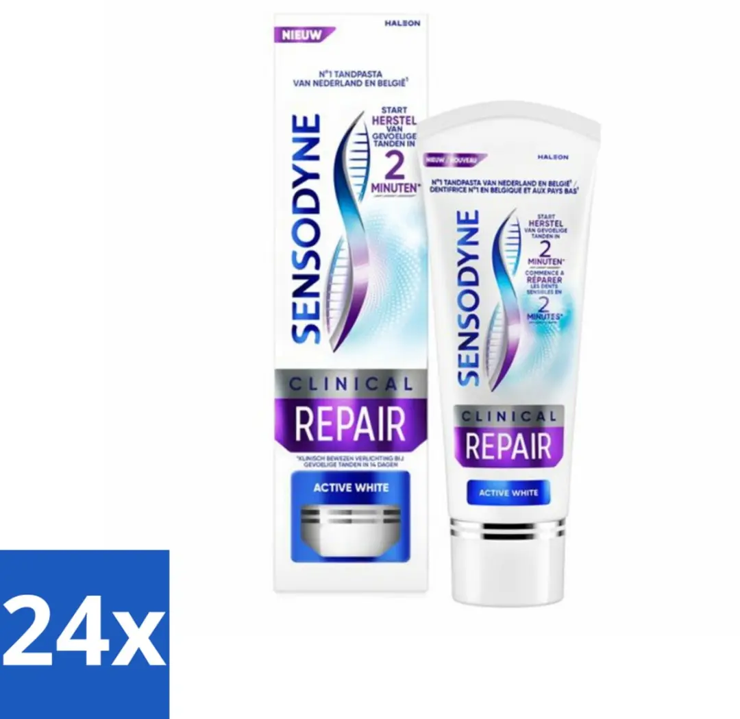 Sensodyne Clinical Repair Active White Tandpasta 75ml