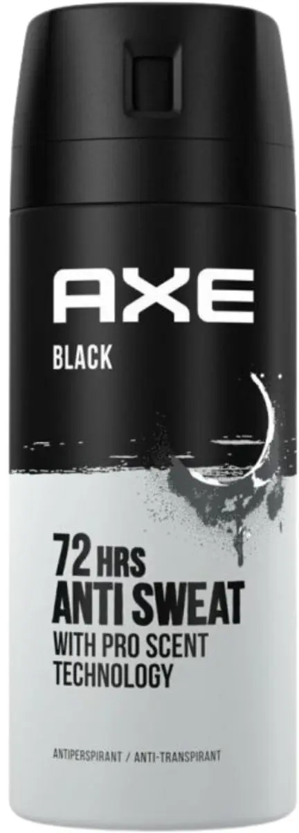 Axe Black Deodorant Spray 150ml - 24 Stuks