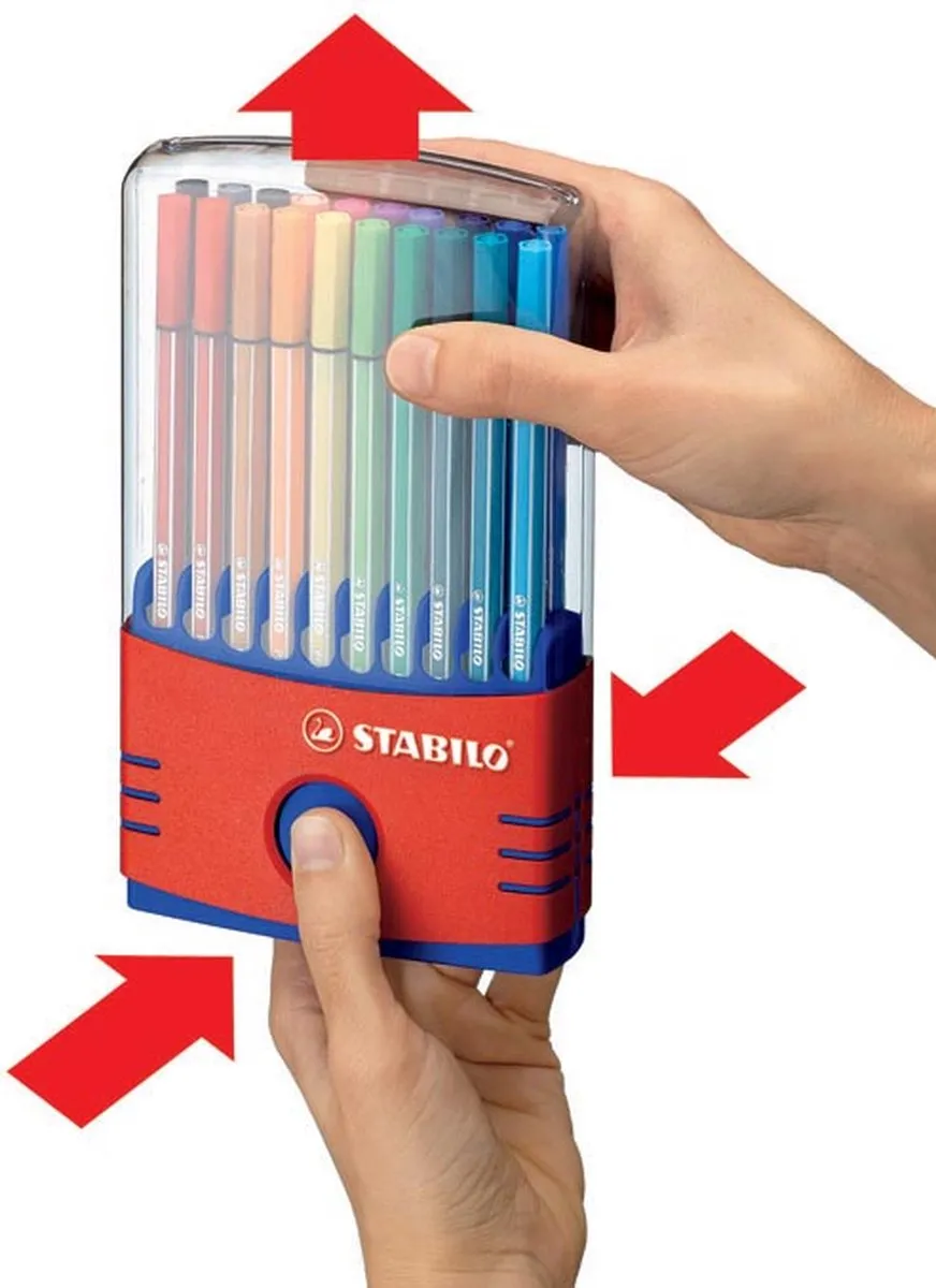STABILO Pen 68 ColorParade Etui 20 Kleuren