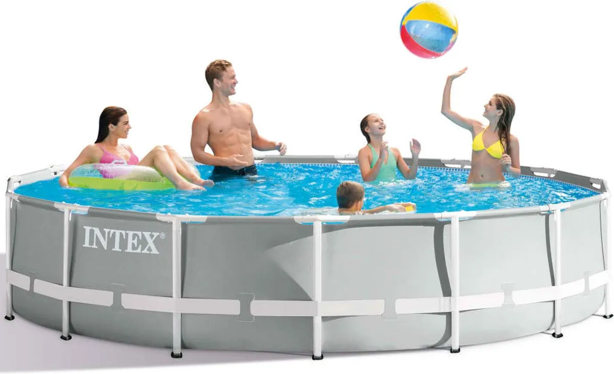 Intex Prism Frame Opzetzwembad 457x107cm - 14.614L - 26724GN - afbeelding 11 van 11