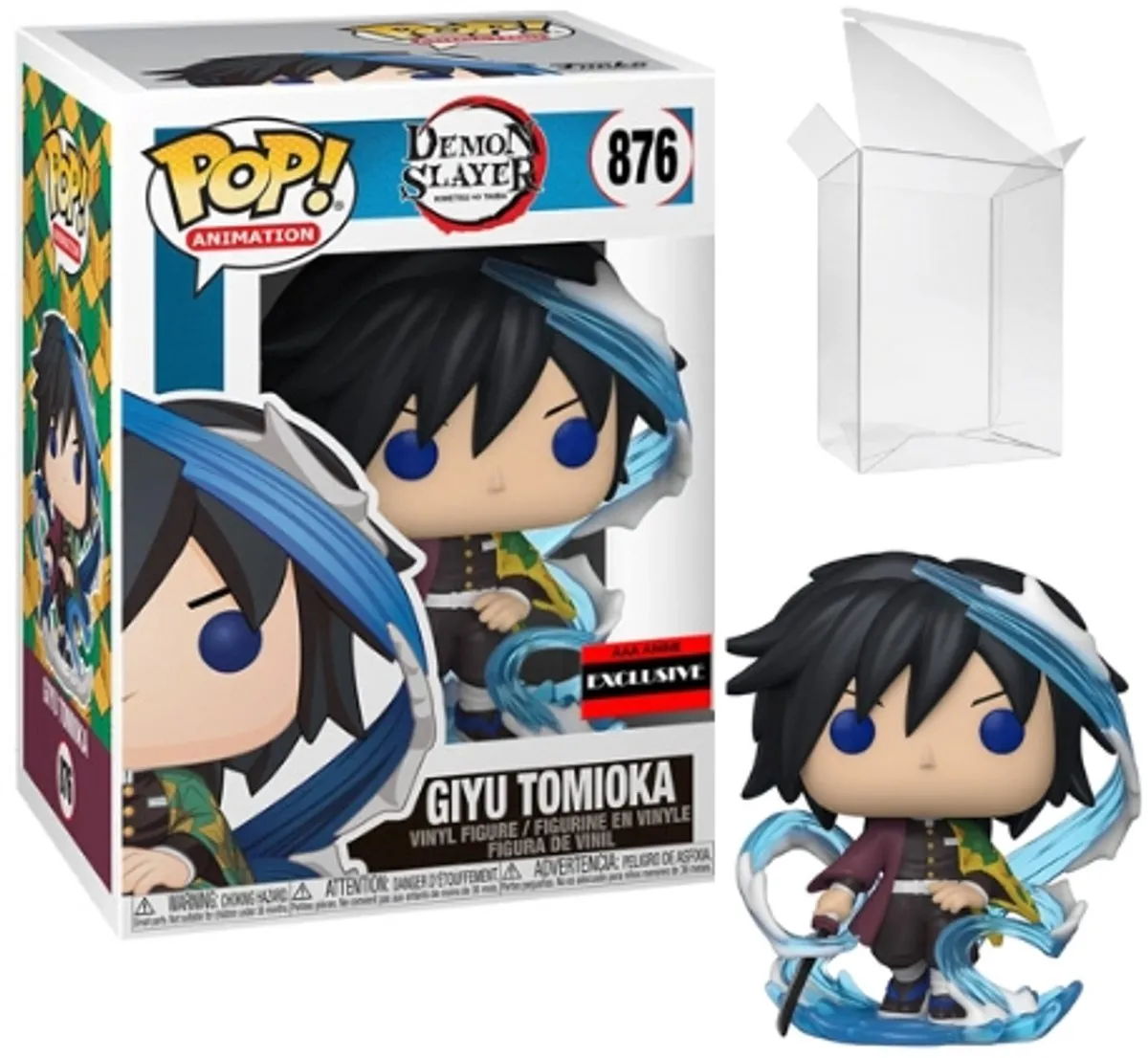 Funko Pop! Giyu Tomioka Demon Slayer Vinyl Figuur - US Exclusive 51721 - Multicolor