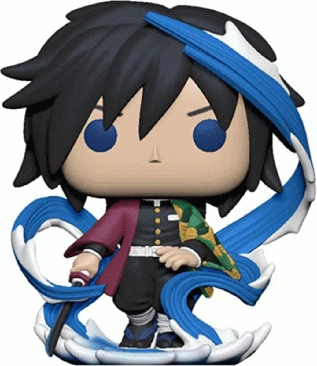 Funko Pop! Giyu Tomioka Demon Slayer Vinyl Figuur - US Exclusive 51721 - Multicolor