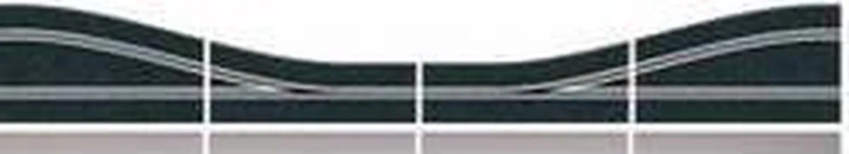 Carrera Digital 132 Wegversmallingen 20030351 - 4 Stuks - Zwart