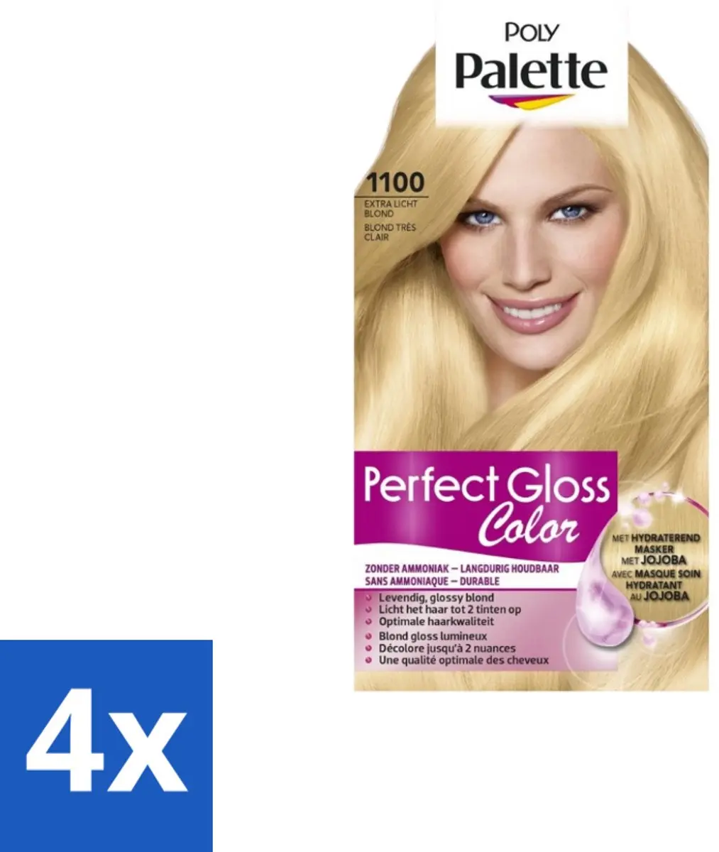 Schwarzkopf Poly Palette Haarverf 1100 Extra Licht Blond