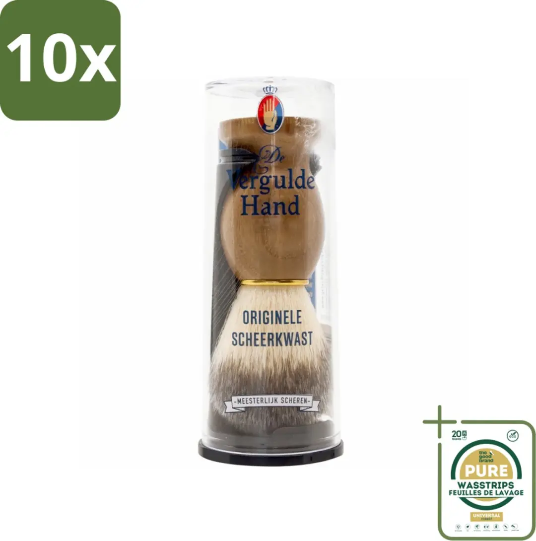 Vergulde Hand Originele Scheerkwast