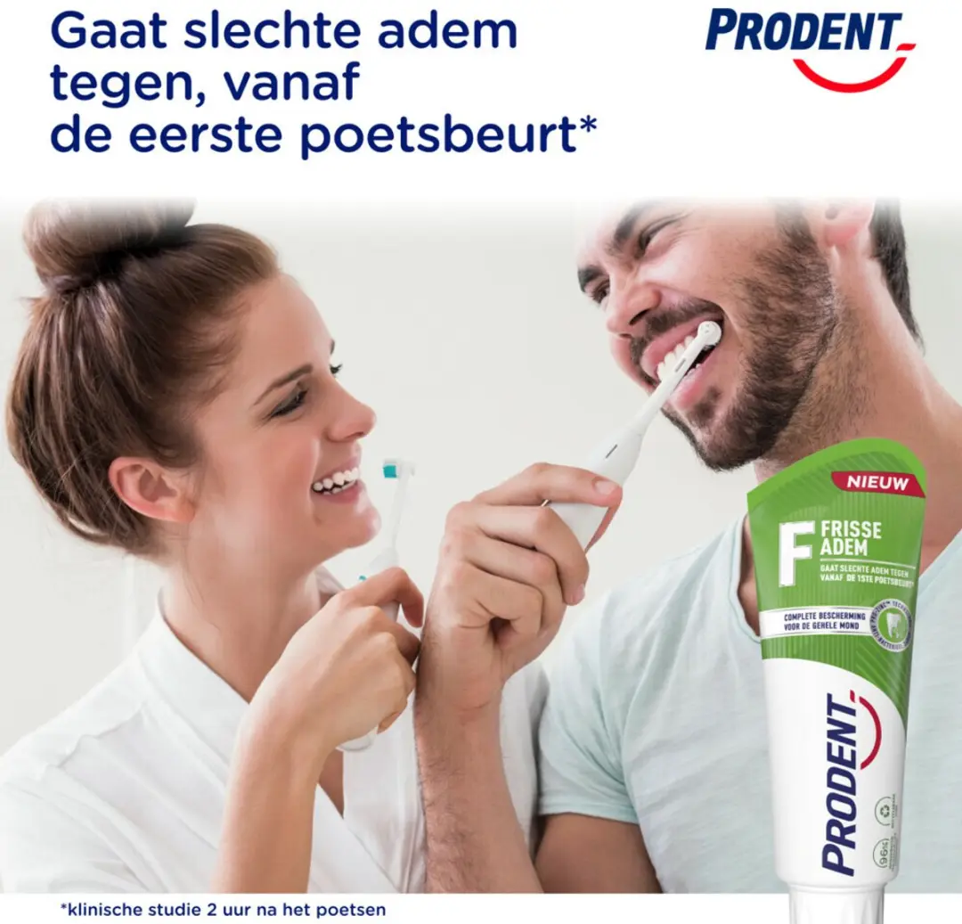 Prodent Pro-Zinc Tandpasta Frisse Adem - 24 Stuks