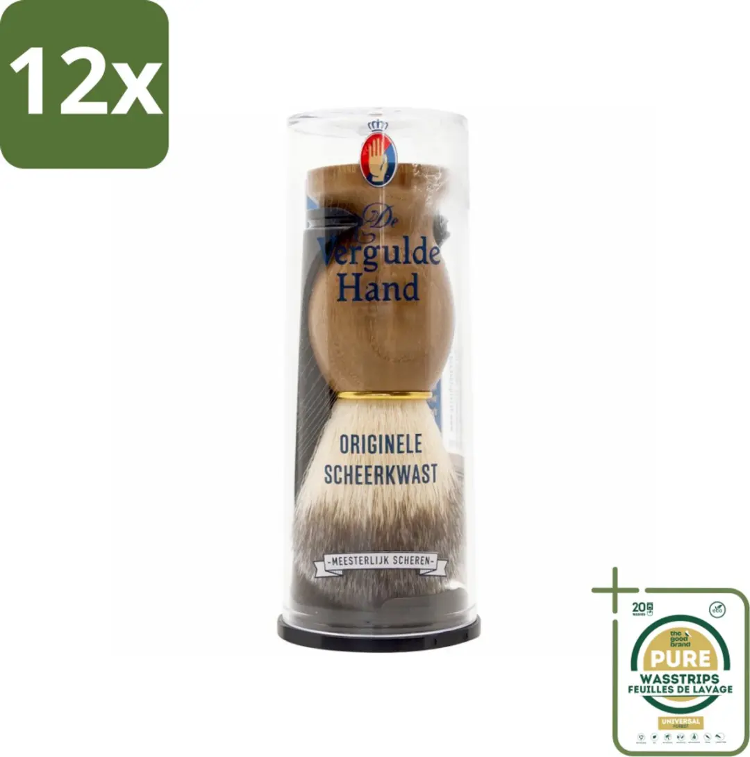 Vergulde Hand Originele Scheerkwast