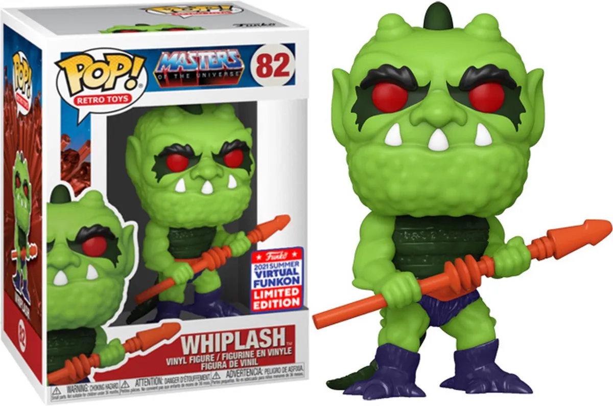 Funko Pop! Masters of the Universe Whiplash #82 Convention Exclusive
