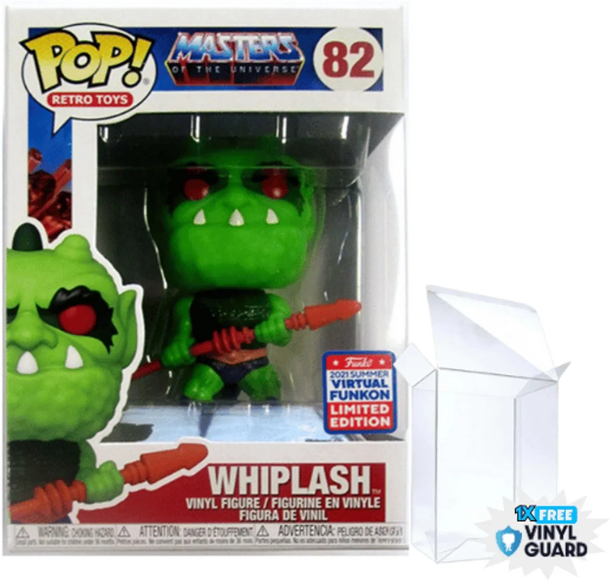 Funko Pop! Masters of the Universe Whiplash #82 Convention Exclusive - Multi