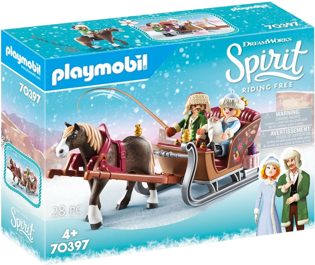 Playmobil Spirit Winter Sleerit 70397