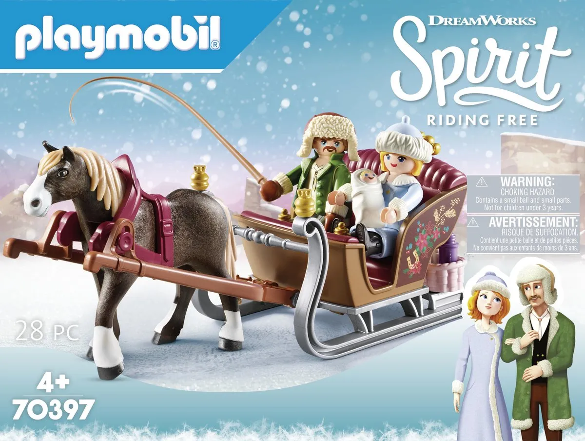Playmobil Spirit Winter Sleerit 70397 - Multicolor