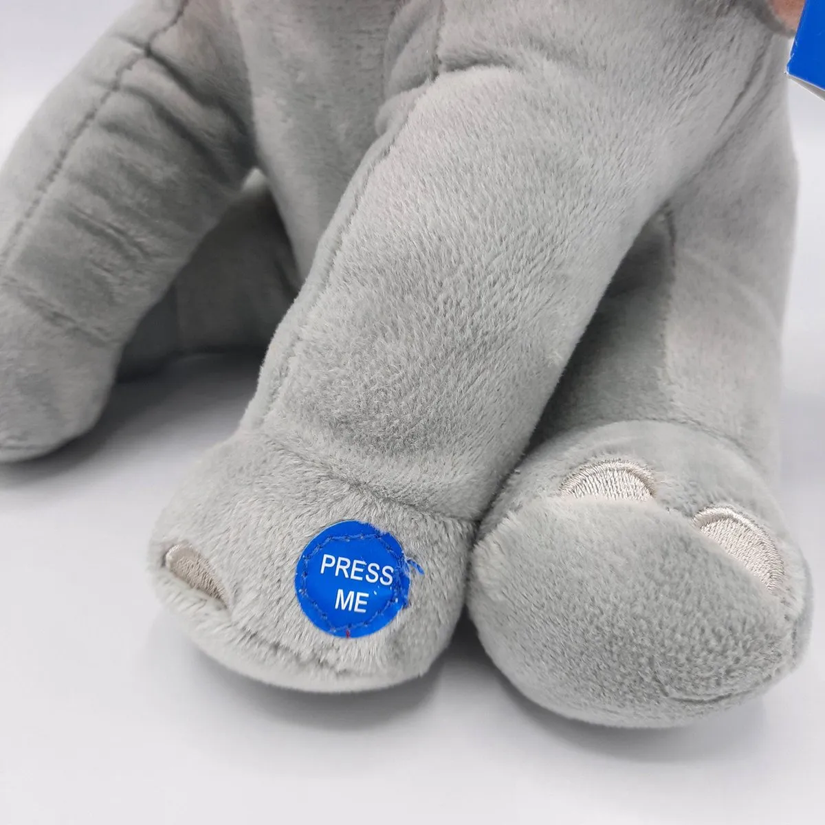 Disney Dombo Olifant Pluche Knuffel - 30 cm - Grijs