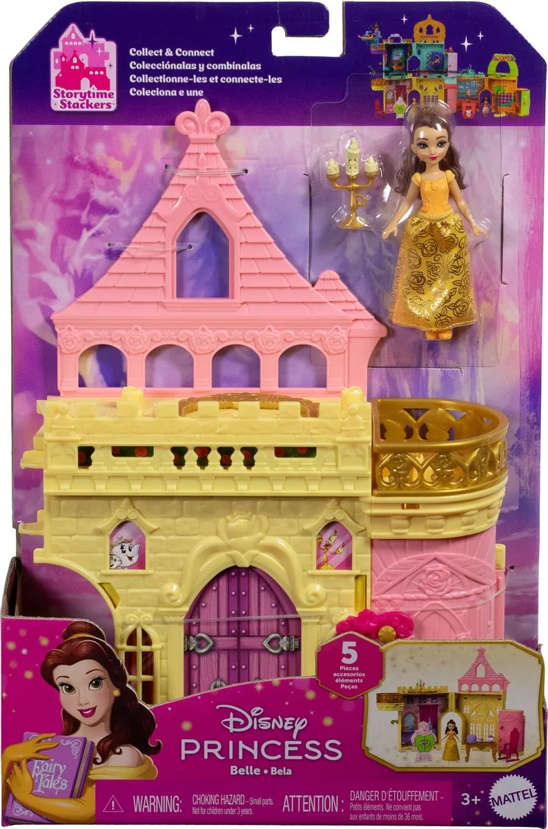 Disney Princess Belle Kasteel Verhaalstapelaars - JDP54