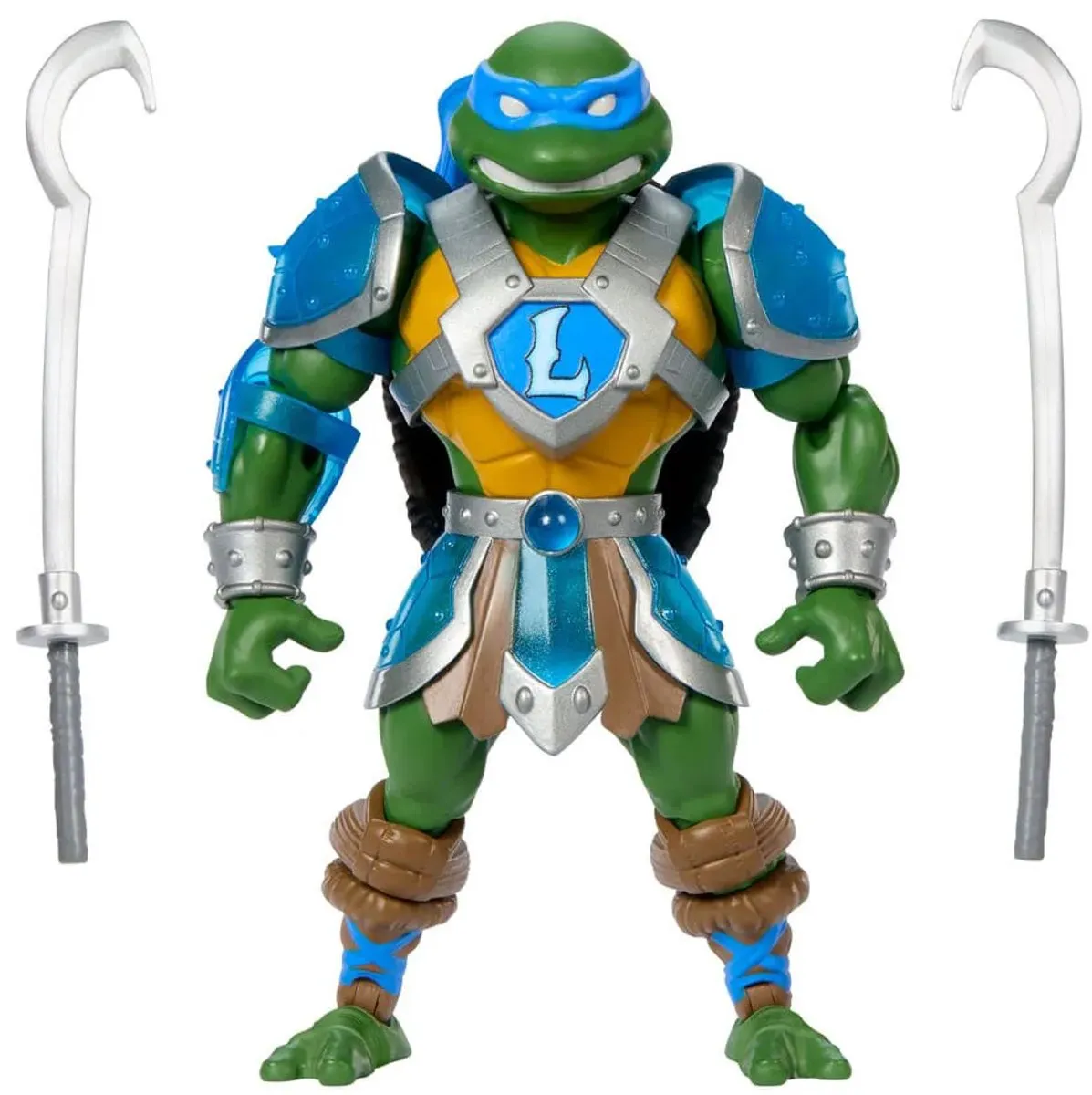 Mattel MOTU x TMNT Leonardo Action Figure 14cm - Multi