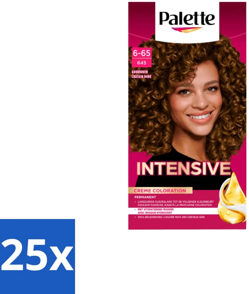 Schwarzkopf Poly Palette 6-65 Goudbruin Haarverf 2875ml