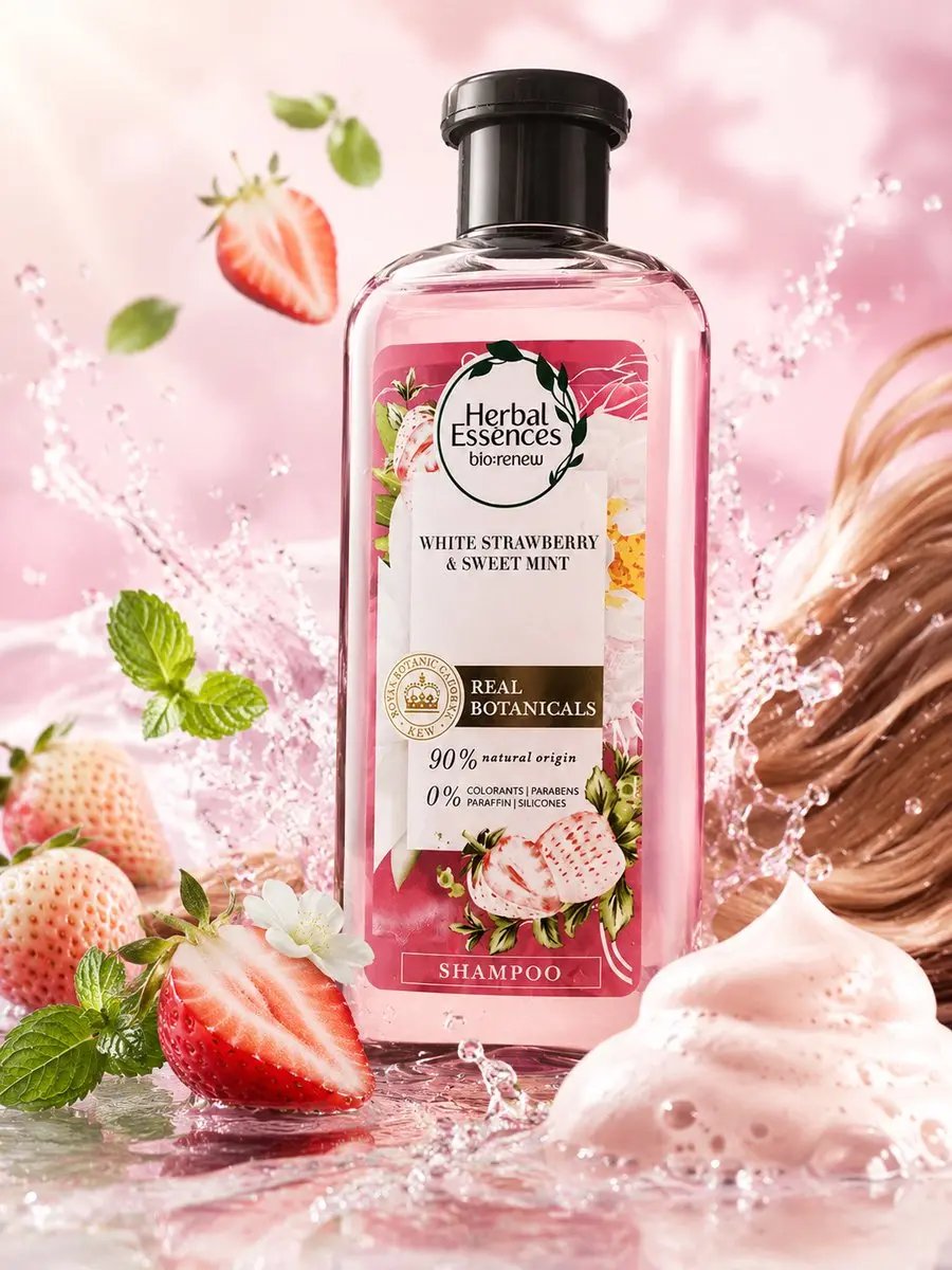 Herbal Essences Bio Shampoo White Strawberry & Sweet Mint 400ml