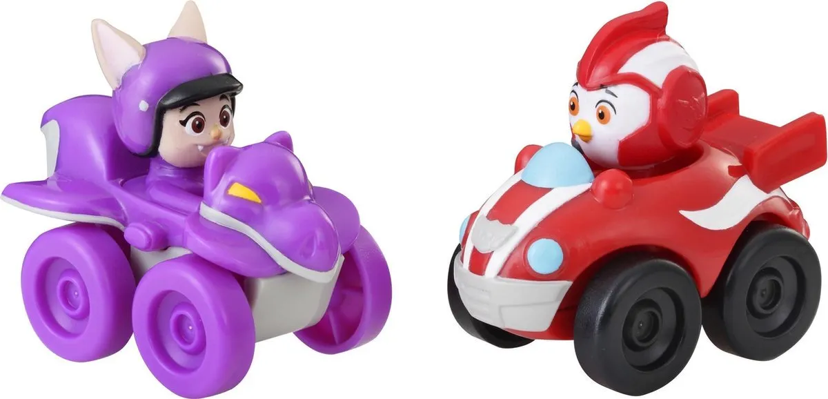 Hasbro Top Wing Rod And Baddy Racers
