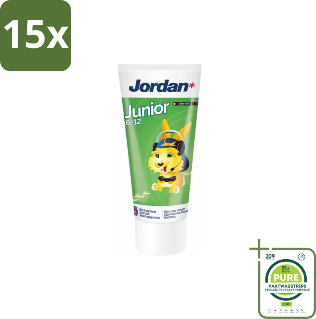 Jordan Junior Tandpasta 50ml