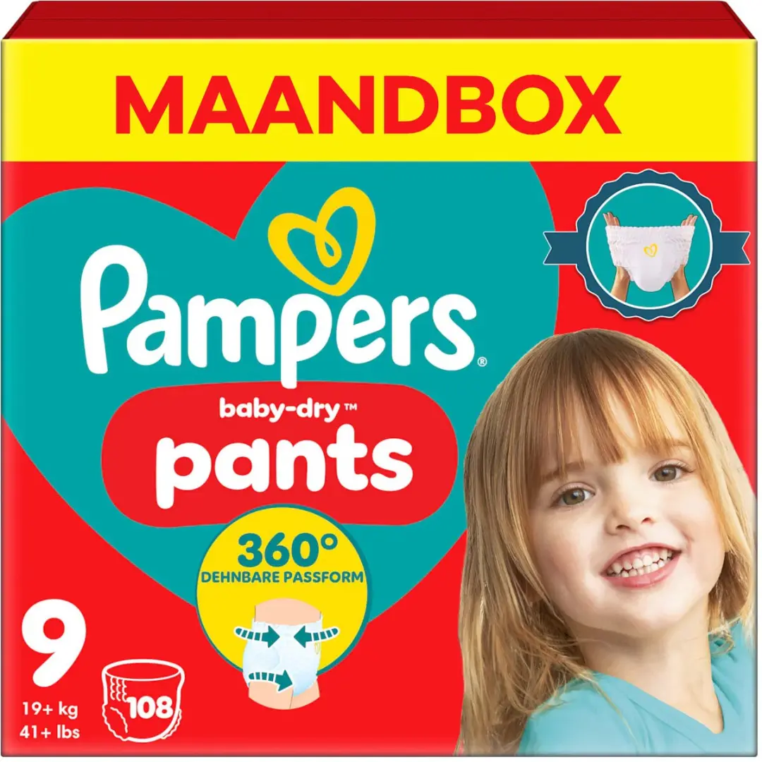 Pampers Baby Dry Pants Maat 9