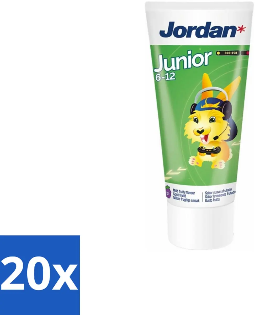 Jordan Junior Tandpasta 50ml